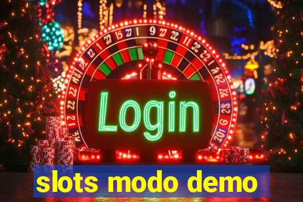 slots modo demo