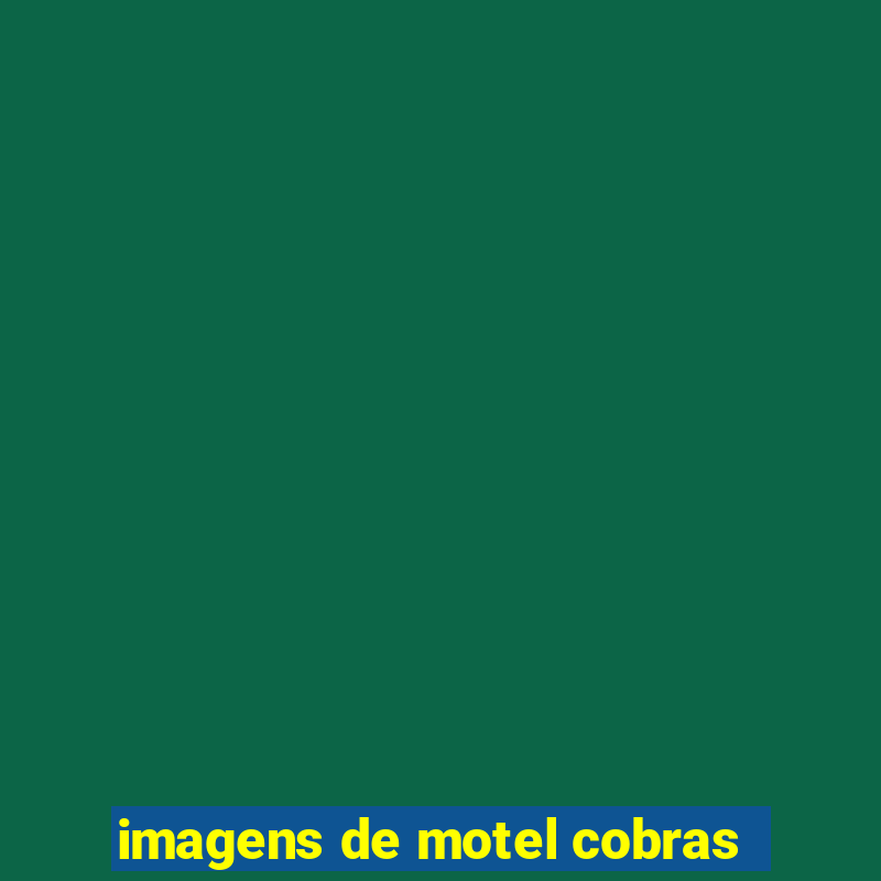 imagens de motel cobras