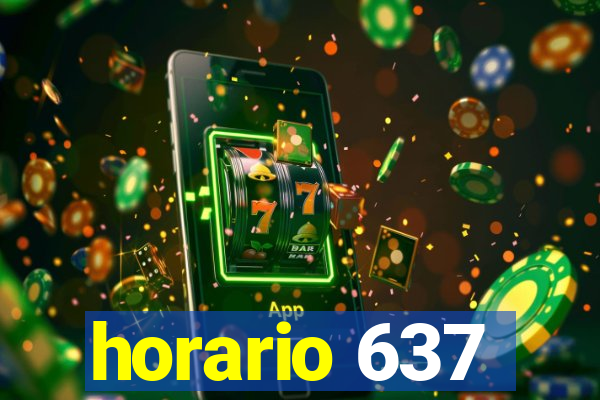 horario 637