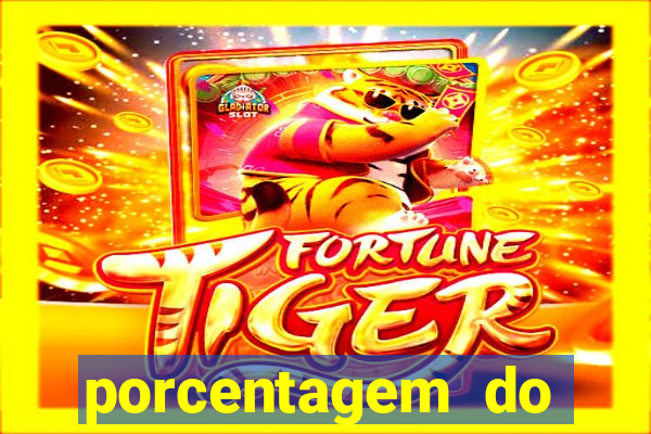 porcentagem do fortune tiger