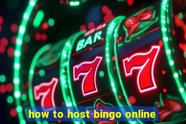 how to host bingo online