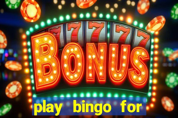 play bingo for money online