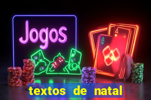 textos de natal para leitura