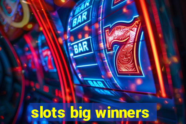 slots big winners