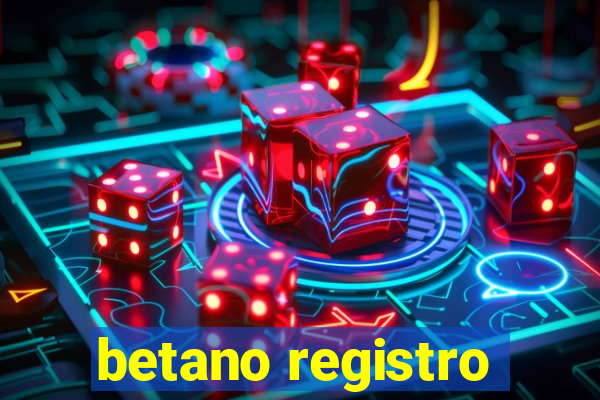 betano registro