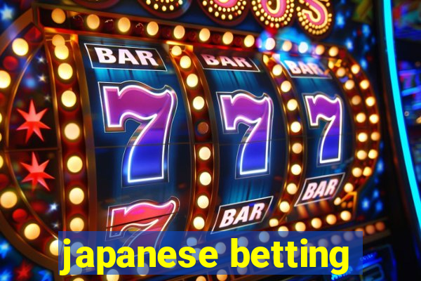 japanese betting