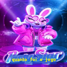 quanto foi o jogo do paisandu