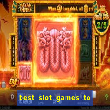 best slot games to win money