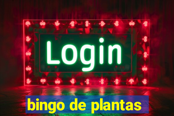 bingo de plantas