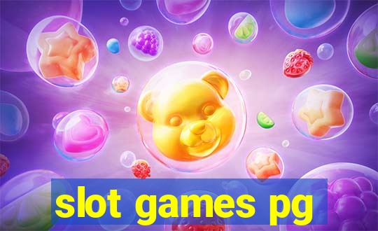 slot games pg