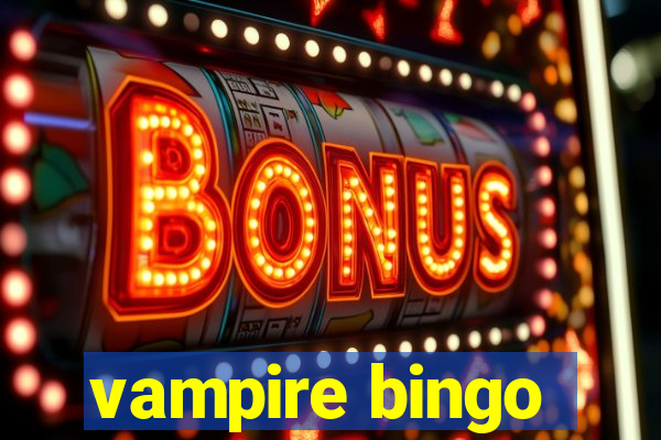 vampire bingo