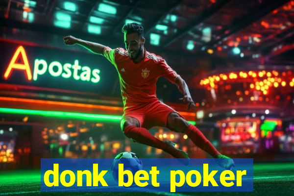 donk bet poker