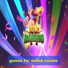 games for online casino