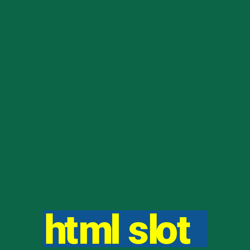 html slot