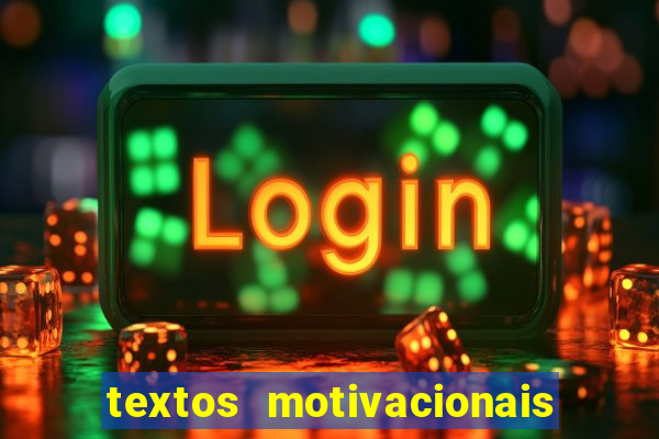 textos motivacionais para equipes