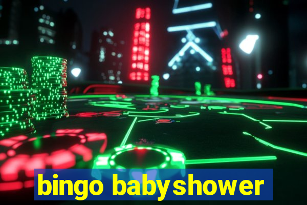 bingo babyshower