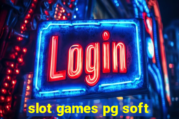 slot games pg soft