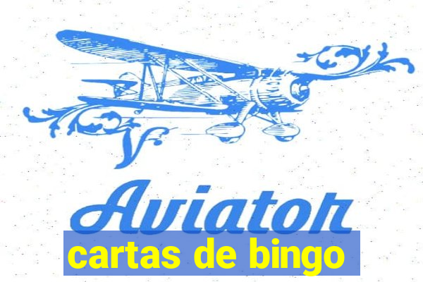 cartas de bingo