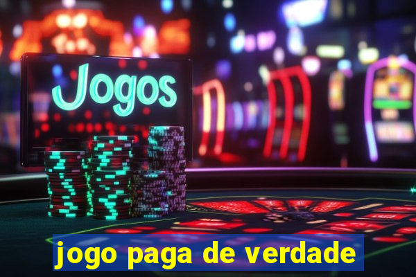 jogo paga de verdade