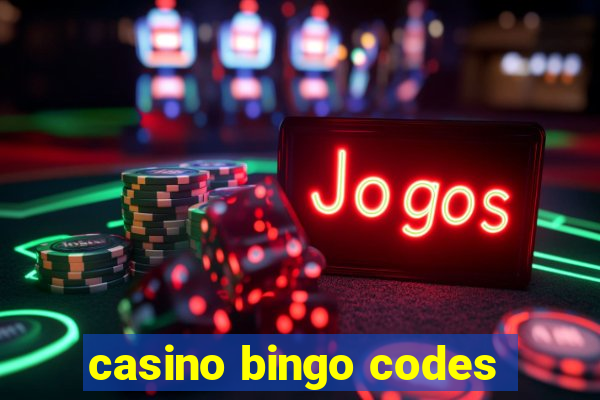 casino bingo codes