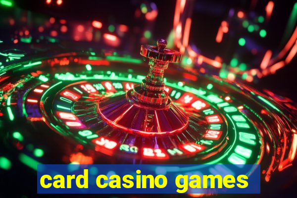 card casino games