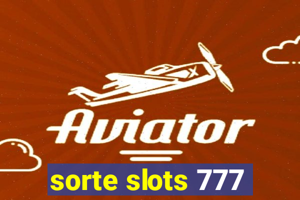 sorte slots 777