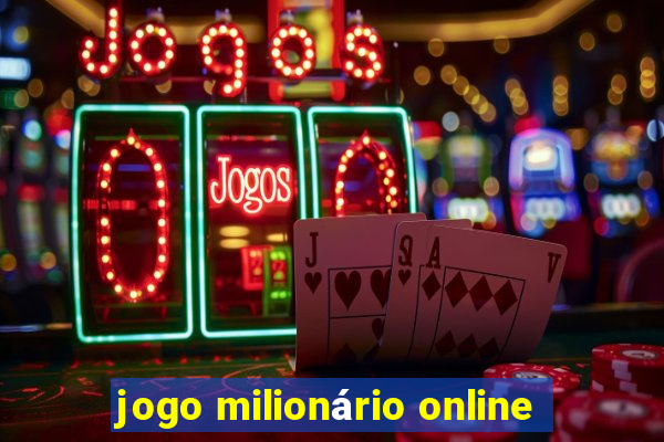 jogo milionário online