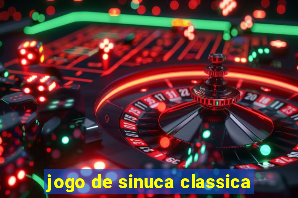 jogo de sinuca classica