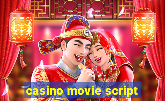 casino movie script