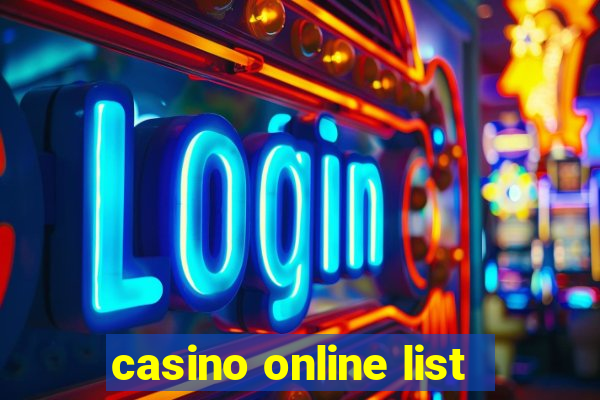 casino online list