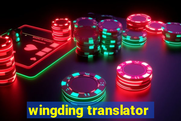 wingding translator