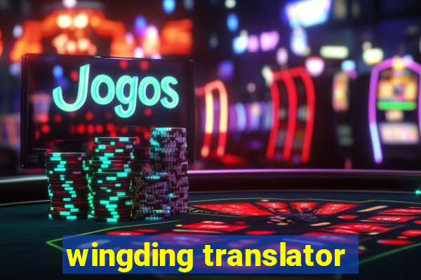 wingding translator