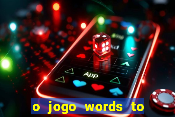 o jogo words to win paga mesmo