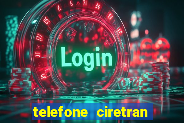 telefone ciretran de cruzeiro sp