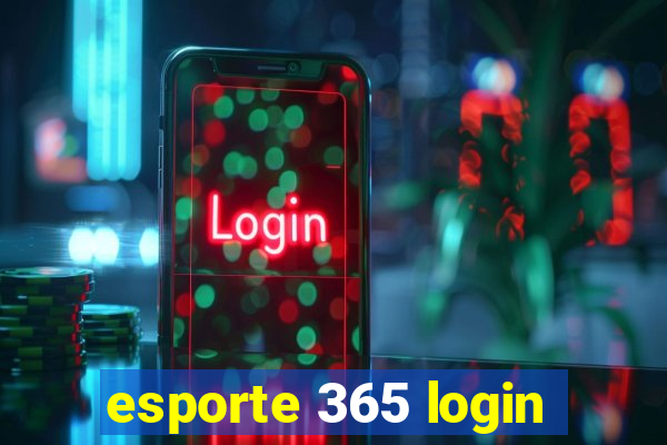 esporte 365 login