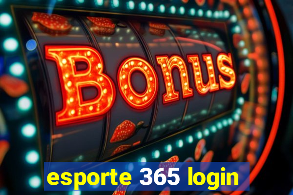 esporte 365 login