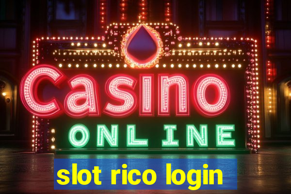 slot rico login