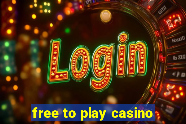 free to play casino