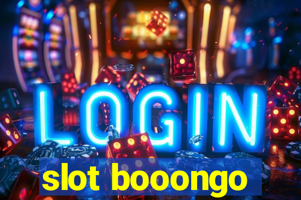 slot booongo