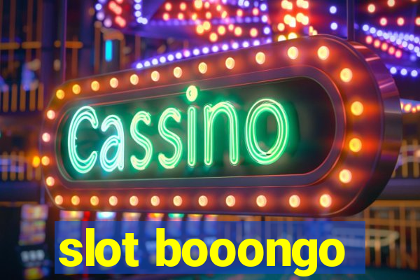 slot booongo