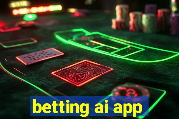 betting ai app