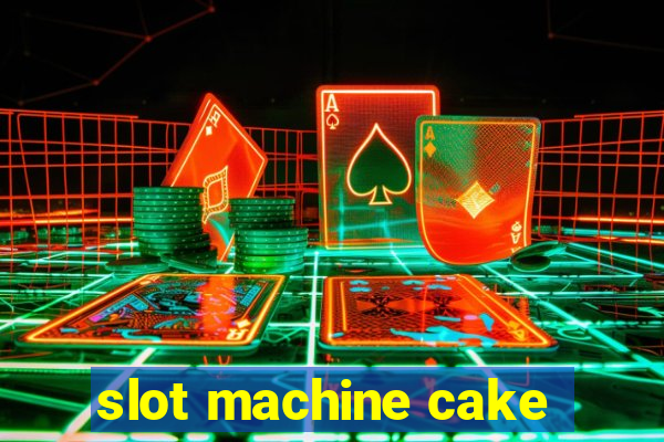 slot machine cake