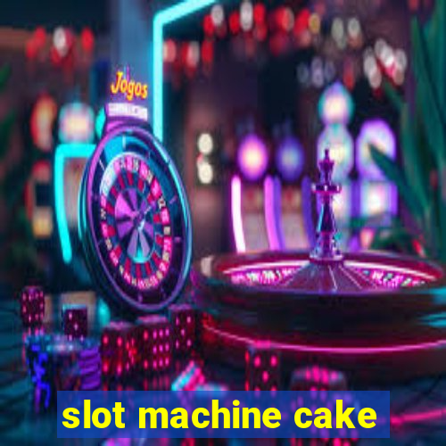 slot machine cake