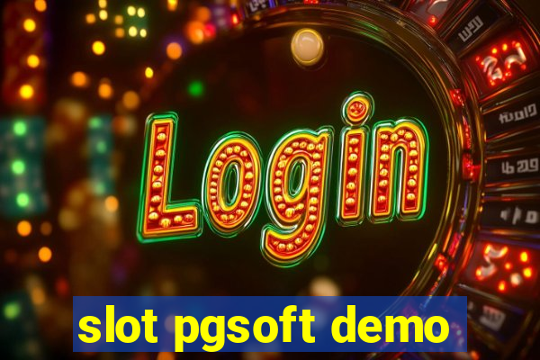 slot pgsoft demo