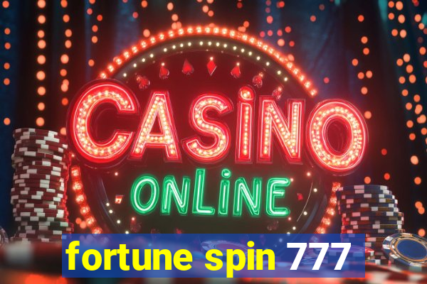 fortune spin 777