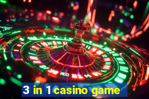 3 in 1 casino game