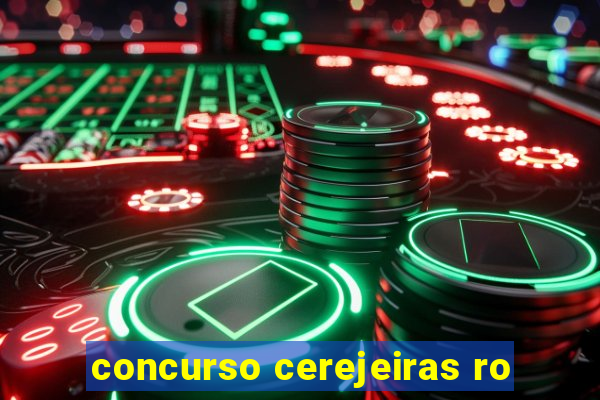 concurso cerejeiras ro