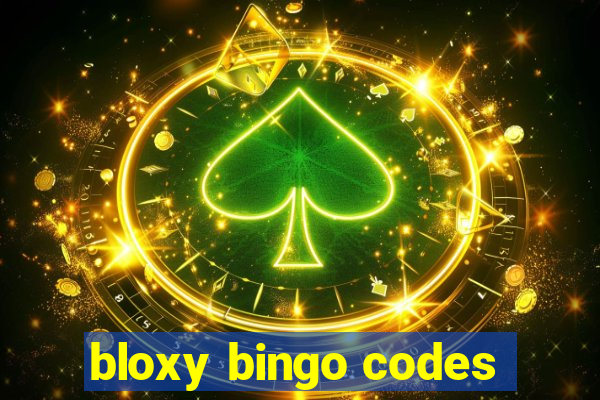 bloxy bingo codes