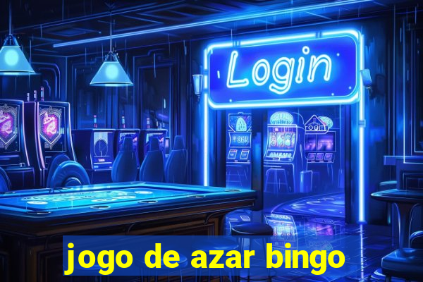 jogo de azar bingo