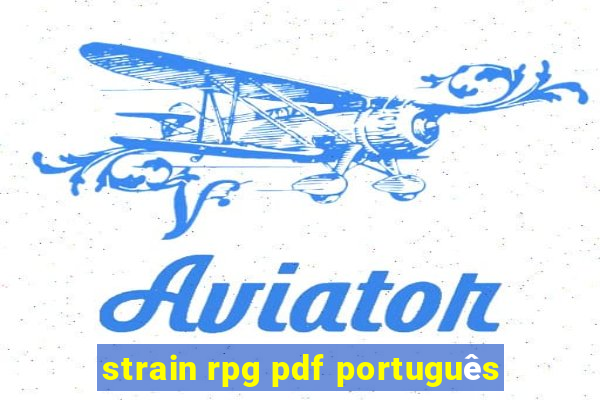 strain rpg pdf português